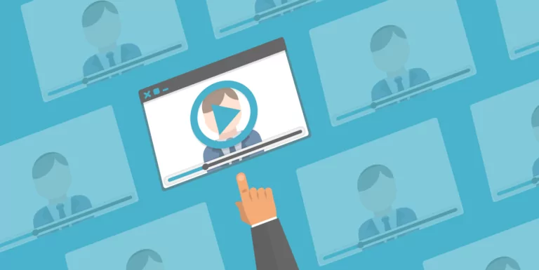 Várias telas com vídeos em streaming